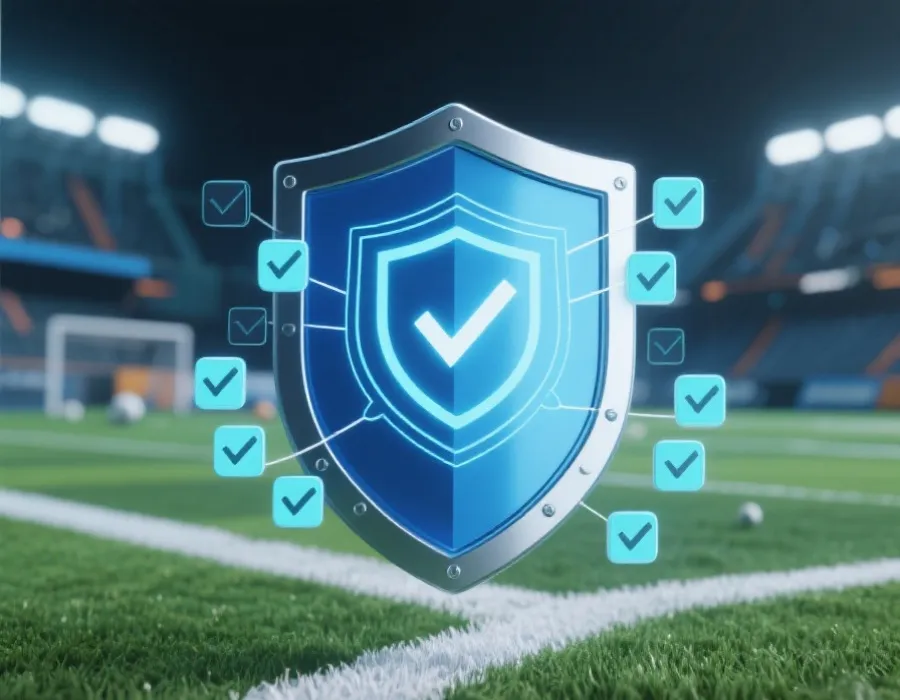 世界杯平台认证与安全防伪示意图